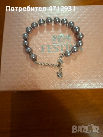 Гривна Swarovski, снимка 3 - Гривни - 53146304