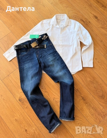 H&M детски нови дънки и риза