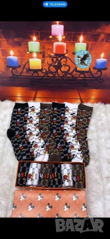 чорапи в кутия  adidas nike off white victorias secret tommy hilfiger gucci fendi balenciaga adidas, снимка 13 - Дамски чорапи - 50776197