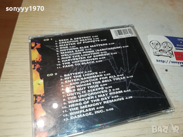 METALLICA CD X2бр 0311231007, снимка 11 - CD дискове - 42833566