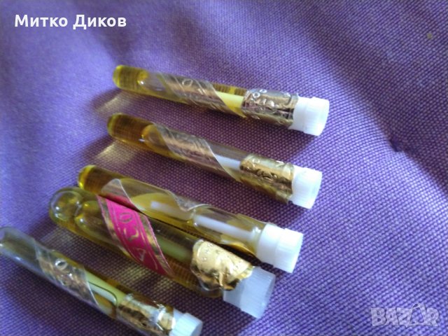 Флакони българска роза-5броя и 1брой флакон Байкал, снимка 5 - Романтични подаръци - 32014365