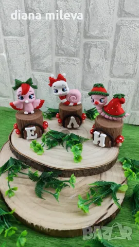 Кубчета с Декорация от гипсокерамика!!, снимка 2 - Декорация за дома - 49364596