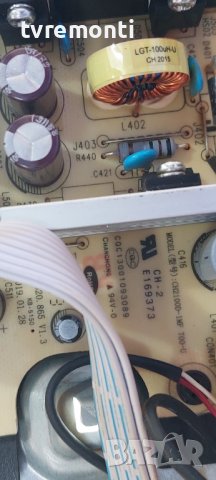 POWER  BOARD CH2100D-1MF 700-U E351718 1Q37142M JUM7.820.865 V1.3 от CHiQ U43H7S, снимка 4 - Части и Платки - 37762999