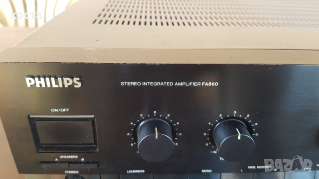 усилвател Philips FA 860, снимка 6 - Ресийвъри, усилватели, смесителни пултове - 36563316