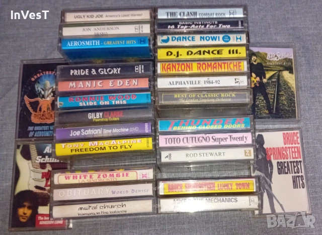 Аудио касети с рок музика, снимка 3 - Аудио касети - 53205227