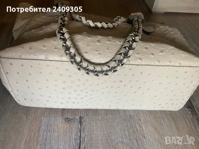 Дамска чанта genuine leather made in Italy , снимка 2 - Чанти - 55790021
