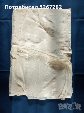Воал, Забрадка, Домашен, Ръчно Тъкан Тюл, Кюстендилско, снимка 4 - Антикварни и старинни предмети - 44712343