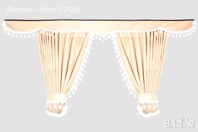 Комплект универсални завеси LUX пердета от 2 части + чело , 5 ЦВЯТА, снимка 4 - Аксесоари и консумативи - 50573417