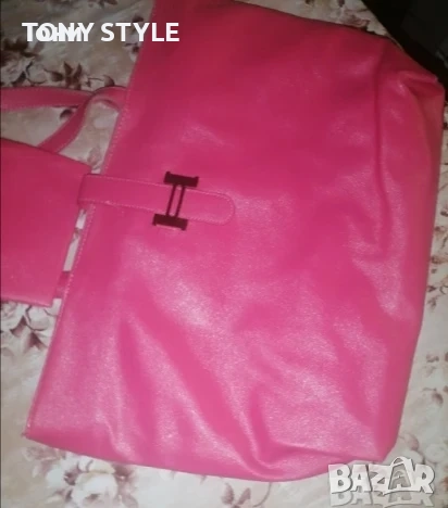 Нова Кожена Дамска Голяма Чанта , снимка 7 - Чанти - 51696813