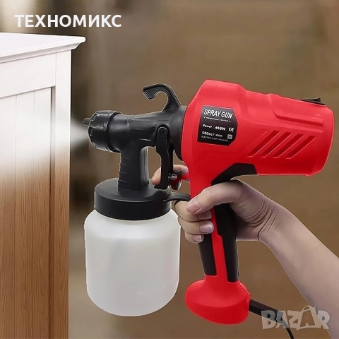 Електрически пистолет за боядисване Electric Paint Sprayer Elite, снимка 15 - Други инструменти - 52440427