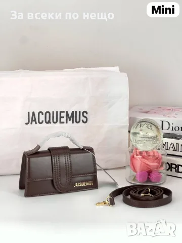 JACQUEMUS mini Дамска Чанта - Различни Цветове Код SK2010, снимка 6 - Чанти - 55740748