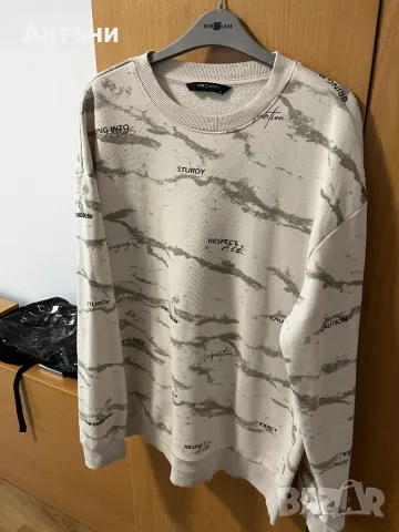 Бяла блуза с надписи на LC Waikiki, снимка 3 - Блузи - 48625235