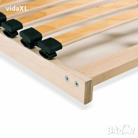 vidaXL Подматрачна рамка с 28 ламела, 7 зони, 140x200 см, снимка 4 - Спални и легла - 56146401