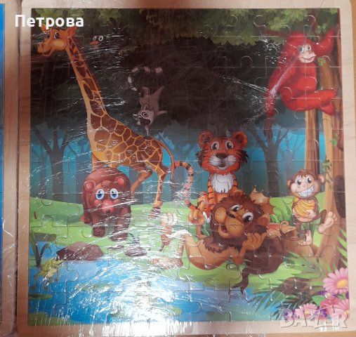 Дървени пъзели в отлично състояние , снимка 2 - Игри и пъзели - 39478015