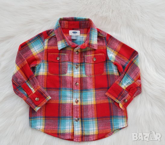 Детска карирана риза размер 3 години, снимка 4 - Детски ризи - 42858374