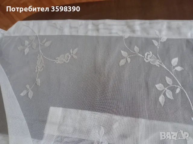 Перде с бродерия 140×245  см., 10€