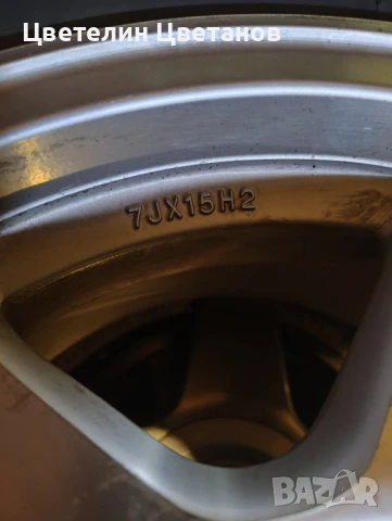 джанти с гуми 5х112  ,7Jx15,E.T.33 vw ,audi, снимка 4 - Гуми и джанти - 51162778