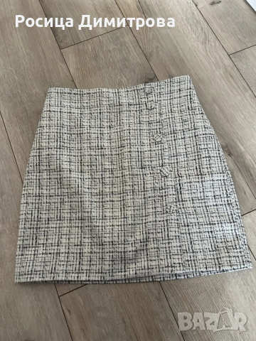 Къса пола  букле H&M, снимка 2 - Поли - 56512325