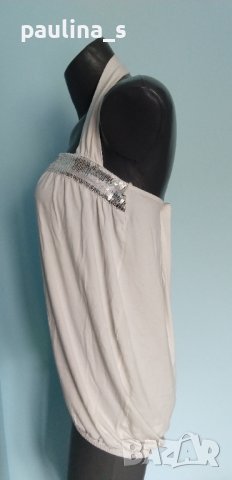 Декорирана туника тип потник с гол гръб "H&M" / голям размер , снимка 5 - Туники - 37214147