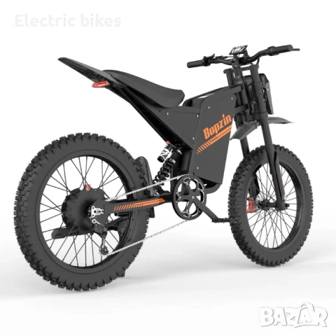 Електрически велосипед Bopzin Q8, 60V/35Ah, 3000W до 60 км/ч, снимка 4 - Велосипеди - 54164901
