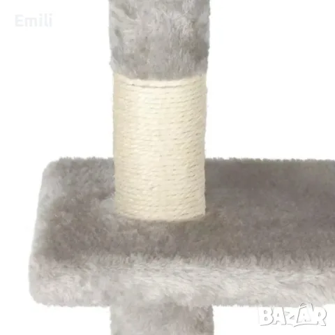 Голяма катерушка за котки XL - 4 нива с къщичка, хамак, легло и играчки, снимка 6 - За котки - 55980602
