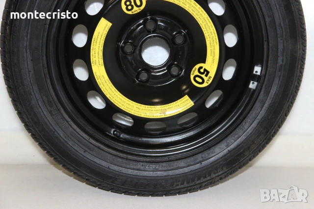 Резервна гума Skoda Octavia II (2004-2013г.) 5x112 / 57.1 mm / 16 цола, снимка 3 - Гуми и джанти - 54323529