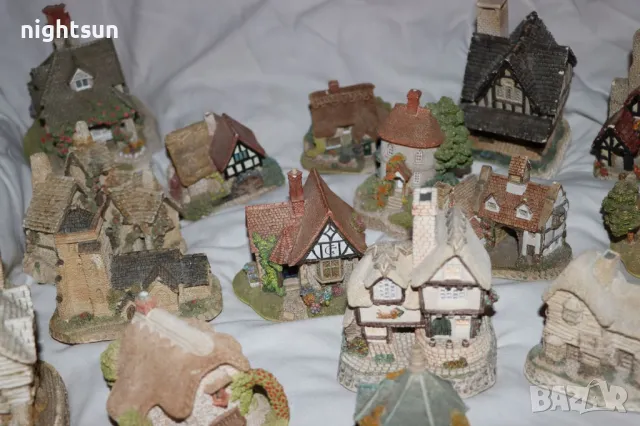 Прекрасна колекция ръчно изработени английски къщички David Winter, снимка 10 - Колекции - 48169822