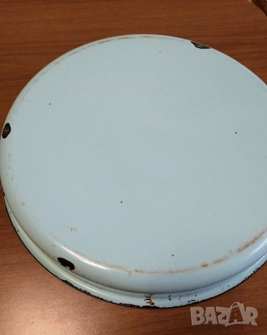 Две емайлирани тави от времето на соца, снимка 5 - Съдове за готвене - 54027987