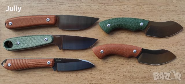 Малък фиксиран нож /шведска стомана/, снимка 2 - Ножове - 40430288