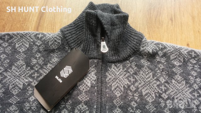 SNJOR Jostedal wool sweater HN размер L за лов риболов туризъм вълнен пуловер - 534, снимка 6 - Пуловери - 42793896