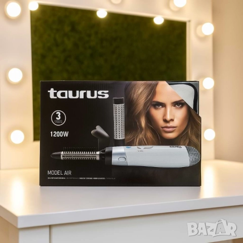Taurus Model Air 1200W – Сешоар-четка за перфектна прическа у дома, снимка 8 - Сешоари - 51895315