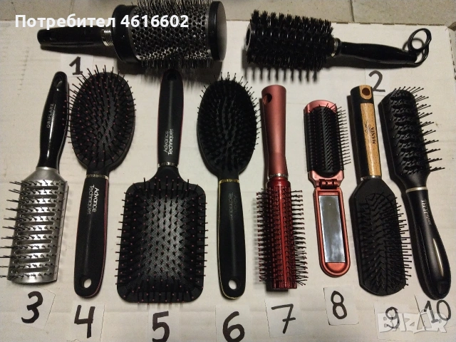 Четки за коса, снимка 2 - Аксесоари за коса - 53076536