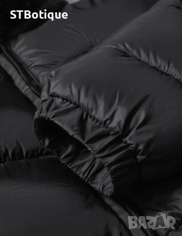 🧥 SOLOMATE от STBoutique – Дамско и тийнейджърско ватирано яке с качулка, снимка 5 - Якета - 51936827