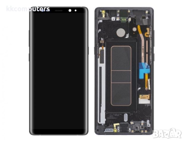 LCD Дисплей за Samsung SM-N950F Note 8 / GH97-21065A / Тъч скрийн / Черен /