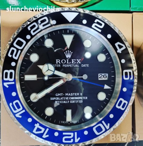 Стенен часовник AP Rolex Omega Аudemars piguet Chopard Hu blot IWC, снимка 10 - Стенни часовници - 40666670