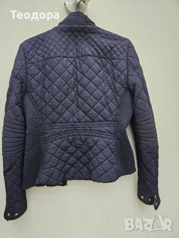 Тъмносиньо късо яке Zara, снимка 2 - Якета - 56245130