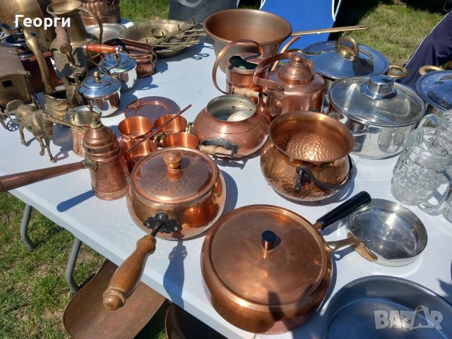 Медни съдове и камбани, снимка 2 - Антикварни и старинни предмети - 40617129