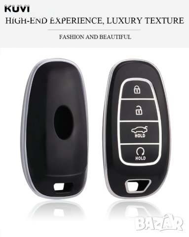 Калъфи за Ключ с TPU Калъф за Hyundai Tucson, Sonata , Solaris , снимка 5 - Аксесоари и консумативи - 42655211