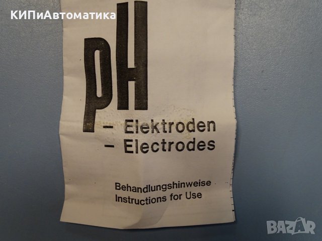 pH-електрод SEIBOLD WIEN IE12S 0-12pH, снимка 9 - Резервни части за машини - 37203668