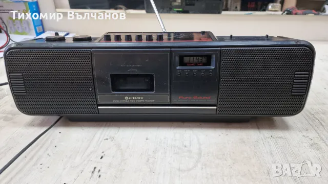 Hitachi TRK-650E, снимка 3 - Радиокасетофони, транзистори - 49355901