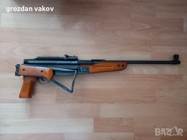 Въздушна пушка WMN с чупещ се приклад 5,5 калибар,7,5 джаула,без регистрация в МВР