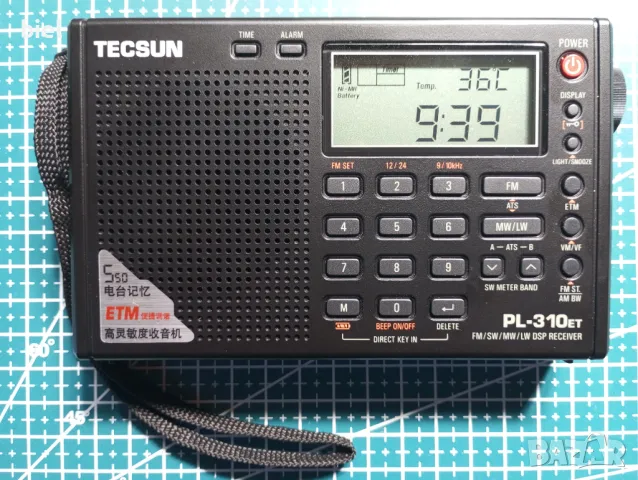 Радиоприемник TECSUN PL-310ET, снимка 1 - Радиокасетофони, транзистори - 47976041