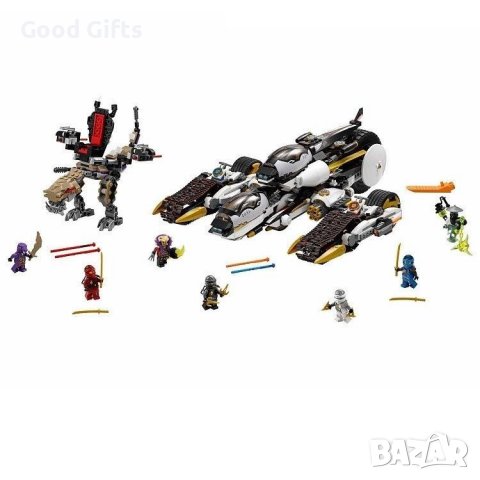 Конструктор Ninja 1168 части , Спасения фантом, снимка 3 - Конструктори - 39066952