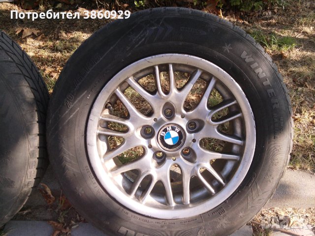 4бр. Джанти 15" за BMW 3 серия с гуми, снимка 5 - Гуми и джанти - 42449961