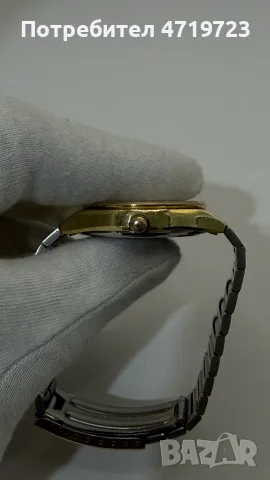 Vintage Citizen Crystron Quartz Day-Date, снимка 2 - Мъжки - 56510749