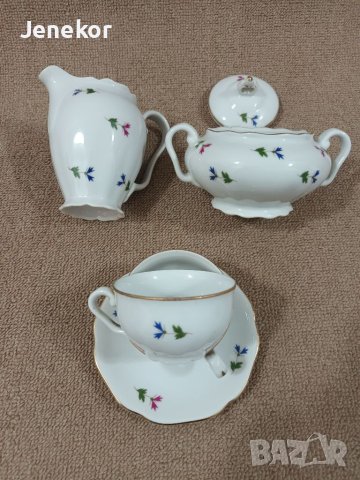 Винтидж сервиз за кафе Haas&Czjzek., снимка 12 - Антикварни и старинни предмети - 40584762