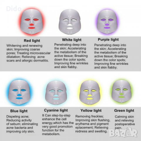 Апарат 11в1–Водно дермабразио, Биолифтинг, RF, Ултразвук, Криотерапия, LED маска за фотонна терапия, снимка 2 - Други - 39347085