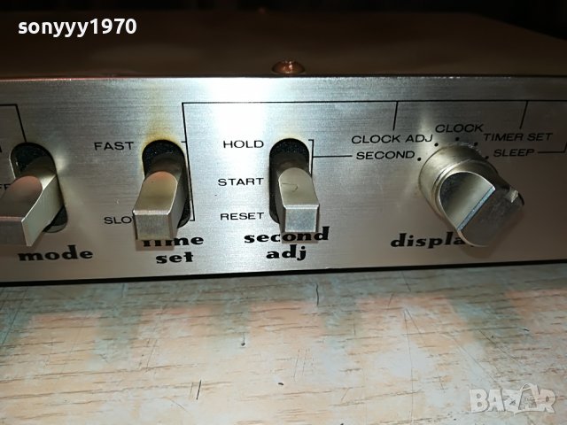 поръчан-marantz aj-5 made in japan-audio taimer-внос swiss 1012221956, снимка 4 - Ресийвъри, усилватели, смесителни пултове - 38968210