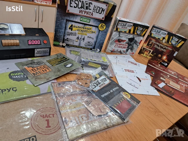 Лот настолни семейни ескейп руум игри Noris Escape Room games настолна игра, семейна игра, снимка 6 - Настолни игри - 51393264