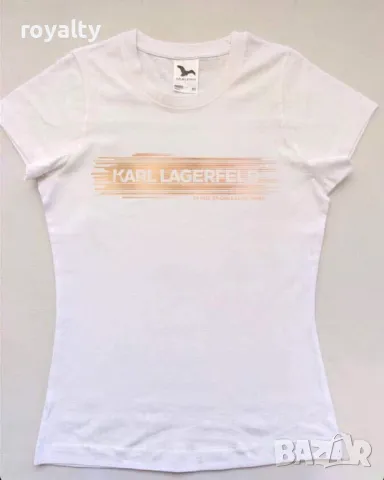 Karl Lagerfeld дамски тениски Различни дизайни , снимка 12 - Тениски - 49630081
